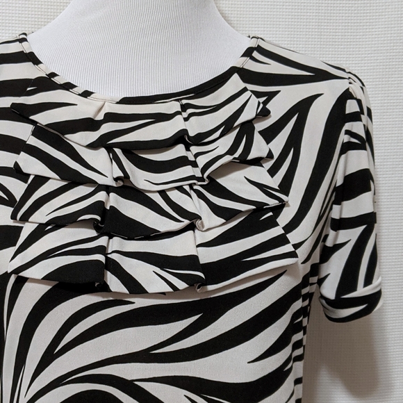 Intermission Zebra Print Sheath Dress | 10 - Picture 2 of 5
